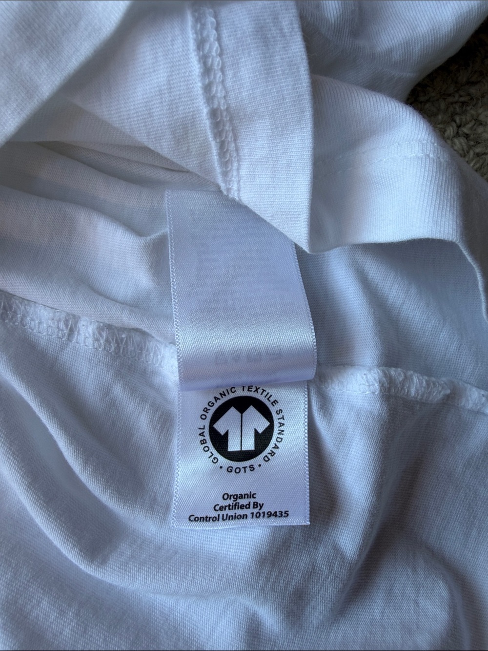 Everlane Organic Cotton Box-Cut Tee - White - Picture 6 of 7